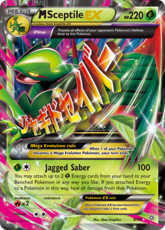 M Sceptile-EX 8/98 XY Ancient Origins