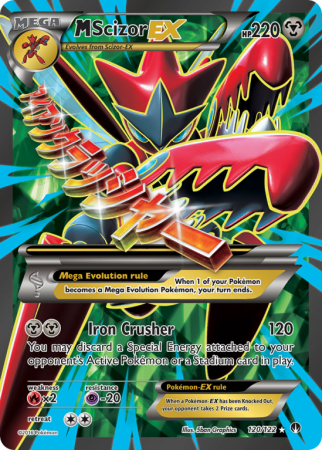 M Scizor-EX 120/122 XY BREAKpoint
