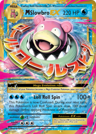 M Slowbro-EX 27/108 XY Evolutions
