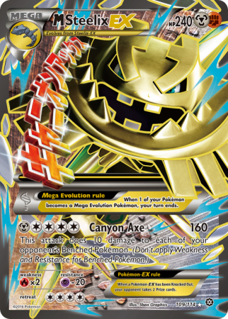 M Steelix-EX 109/114 XY Steam Siege