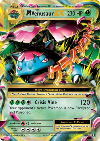 M Venusaur-EX 2/108 XY Evolutions