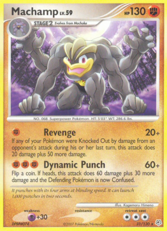 Machamp 31/130 Diamond & Pearl Diamond & Pearl