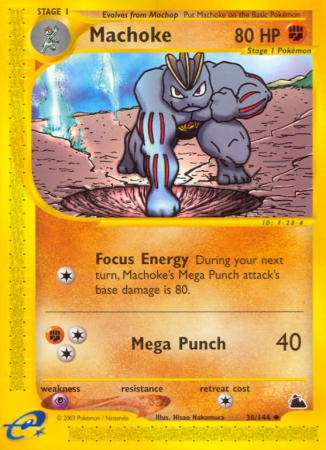 Machoke 38/182 E-Card Skyridge
