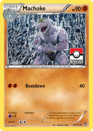 Machoke 45/111 XY Furious Fists