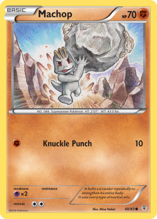 Machop 40/115 XY Generations
