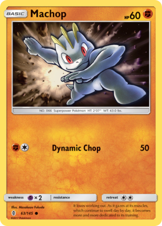 Machop 63/145 Sun & Moon Guardians Rising