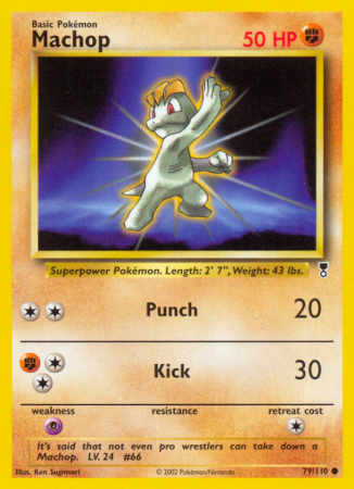 Machop 79/110 Other Legendary Collection