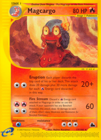 Magcargo 17/182 E-Card Skyridge