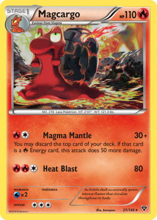 Magcargo 21/146 XY XY