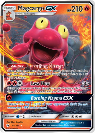 Magcargo-GX 44/214 Sun & Moon Lost Thunder