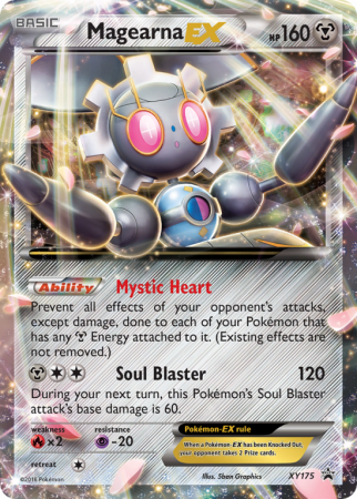 Magearna-EX XY175/183 XY XY Black Star Promos