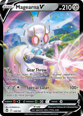 Magearna V 128/195 Sword & Shield Silver Tempest