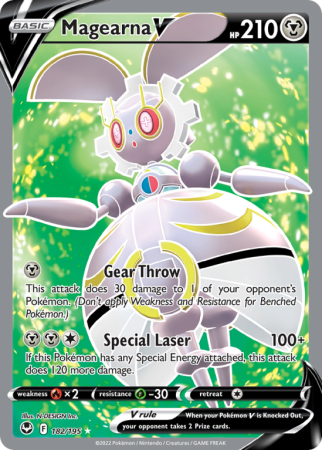 Magearna V 182/195 Sword & Shield Silver Tempest
