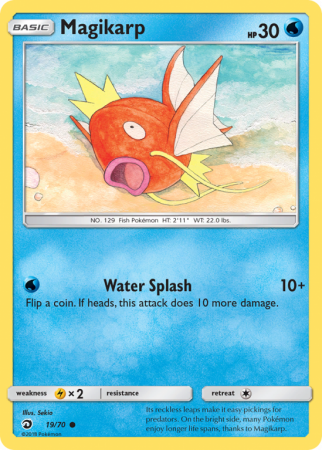 Magikarp 19/70 Sun & Moon Dragon Majesty