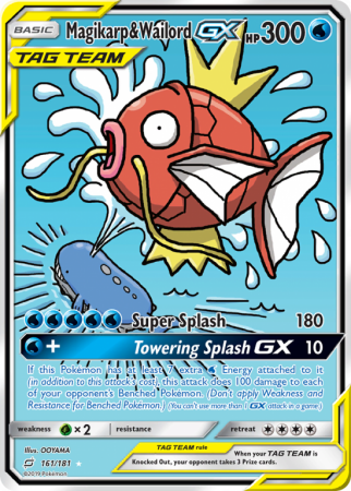 Magikarp & Wailord-GX 161/181
