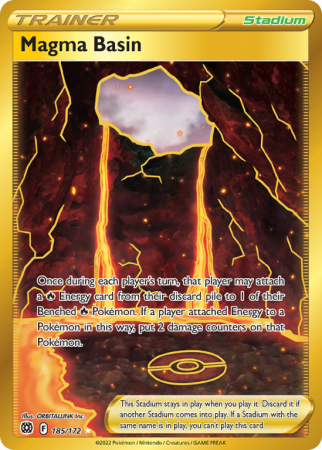 Magma Basin 185/172 Sword & Shield Brilliant Stars