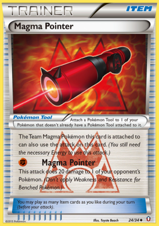 Magma Pointer 24/34 XY Double Crisis