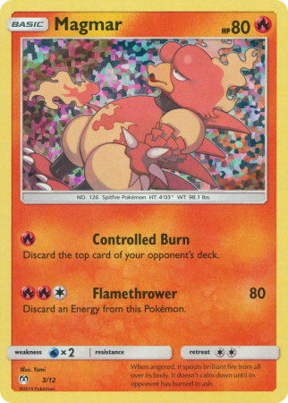 Magmar 3/12 Other McDonald's Collection 2019