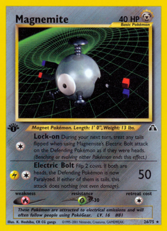 Magnemite 26/75 Neo Neo Discovery
