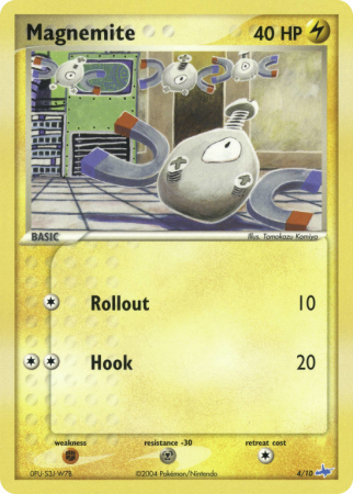 Magnemite 4/10 EX EX Trainer Kit Latios