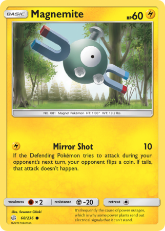 Magnemite 68/236 Sun & Moon Cosmic Eclipse