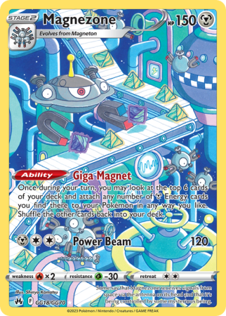Magnezone GG18/70 Sword & Shield Crown Zenith Galarian Gallery