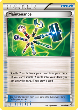 Maintenance 96/111 XY Furious Fists