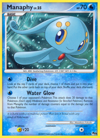 Manaphy 2/17 POP POP Series 9