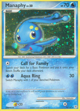 Manaphy 9/130 Diamond & Pearl Diamond & Pearl