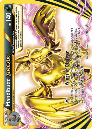 Mandibuzz BREAK XY182/183 XY XY Black Star Promos