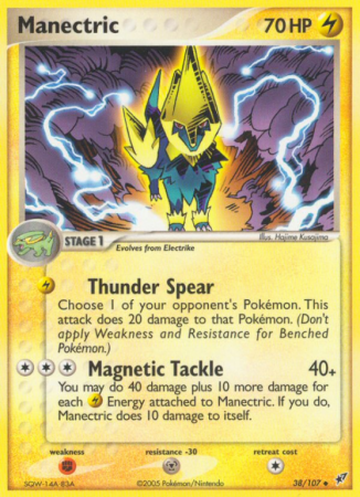 Manectric 38/107 EX Deoxys