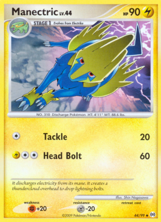 Manectric 44/99 Platinum Arceus