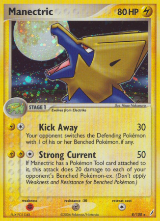 Manectric 8/100 EX Crystal Guardians