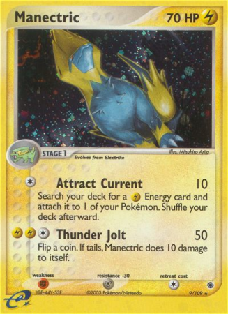 Manectric 9/109 EX Ruby & Sapphire