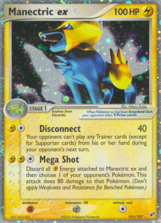 Manectric ex 101/107 EX Deoxys