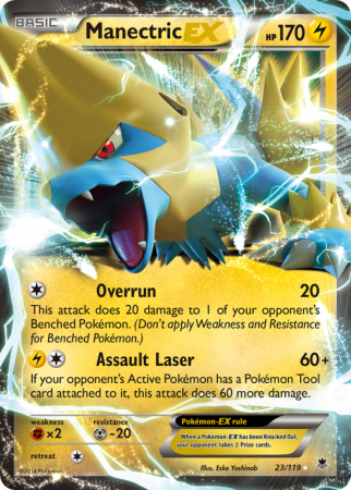 Manectric-EX 23/119 XY Phantom Forces