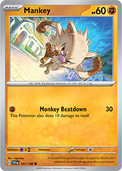 Mankey 107/198