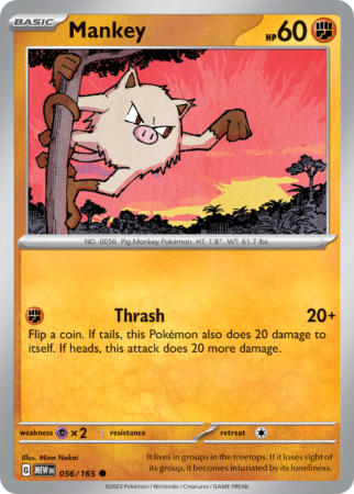 Mankey 56/165