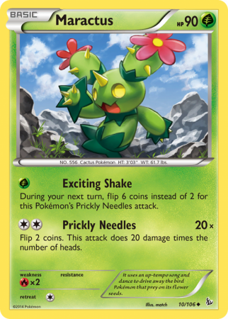 Maractus 10/106 XY Flashfire