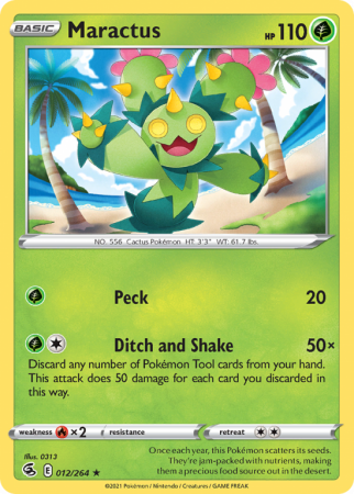 Maractus 12/264 Sword & Shield Fusion Strike