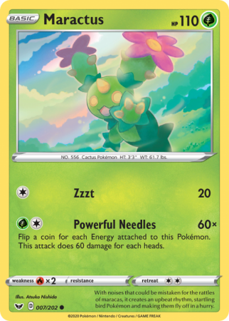 Maractus 7/202 Sword & Shield Sword & Shield