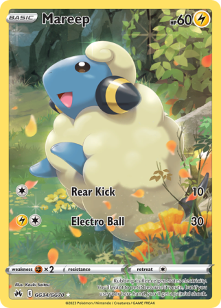 Mareep GG34/70 Sword & Shield Crown Zenith Galarian Gallery