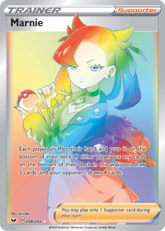 Marnie 208/202 Sword & Shield Sword & Shield