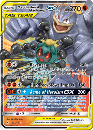 Marshadow & Machamp-GX 82/214