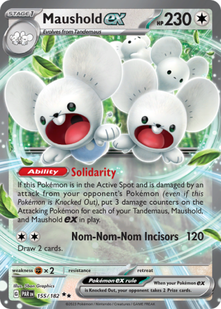 Maushold ex 155/182 Scarlet & Violet Paradox Rift