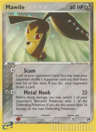 Mawile 9/100 EX Sandstorm