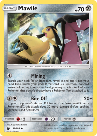 Mawile 91/168 Sun & Moon Celestial Storm