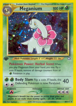 Meganium 10/111 Neo Neo Genesis