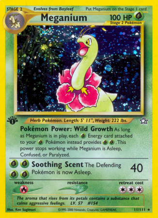 Meganium 11/111 Neo Neo Genesis
