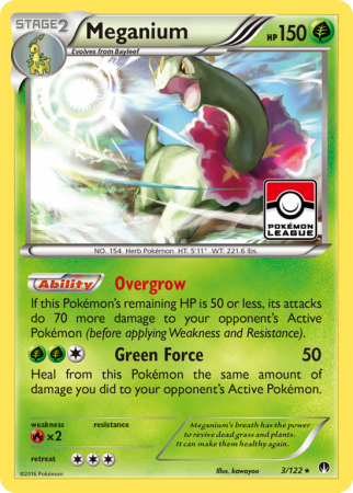 Meganium 3/122 XY BREAKpoint